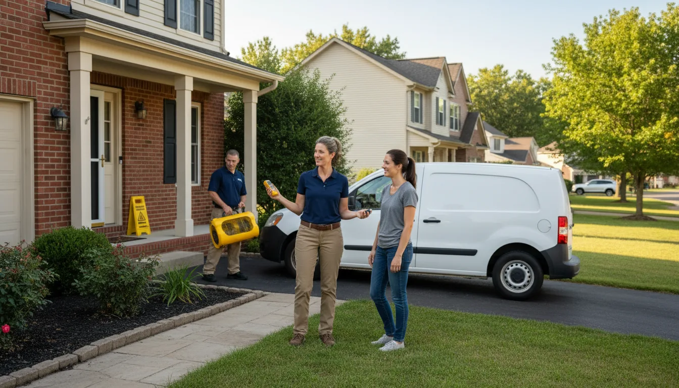 Water restoration image for Water Damage & Restoration Services in Mount Washington, KY